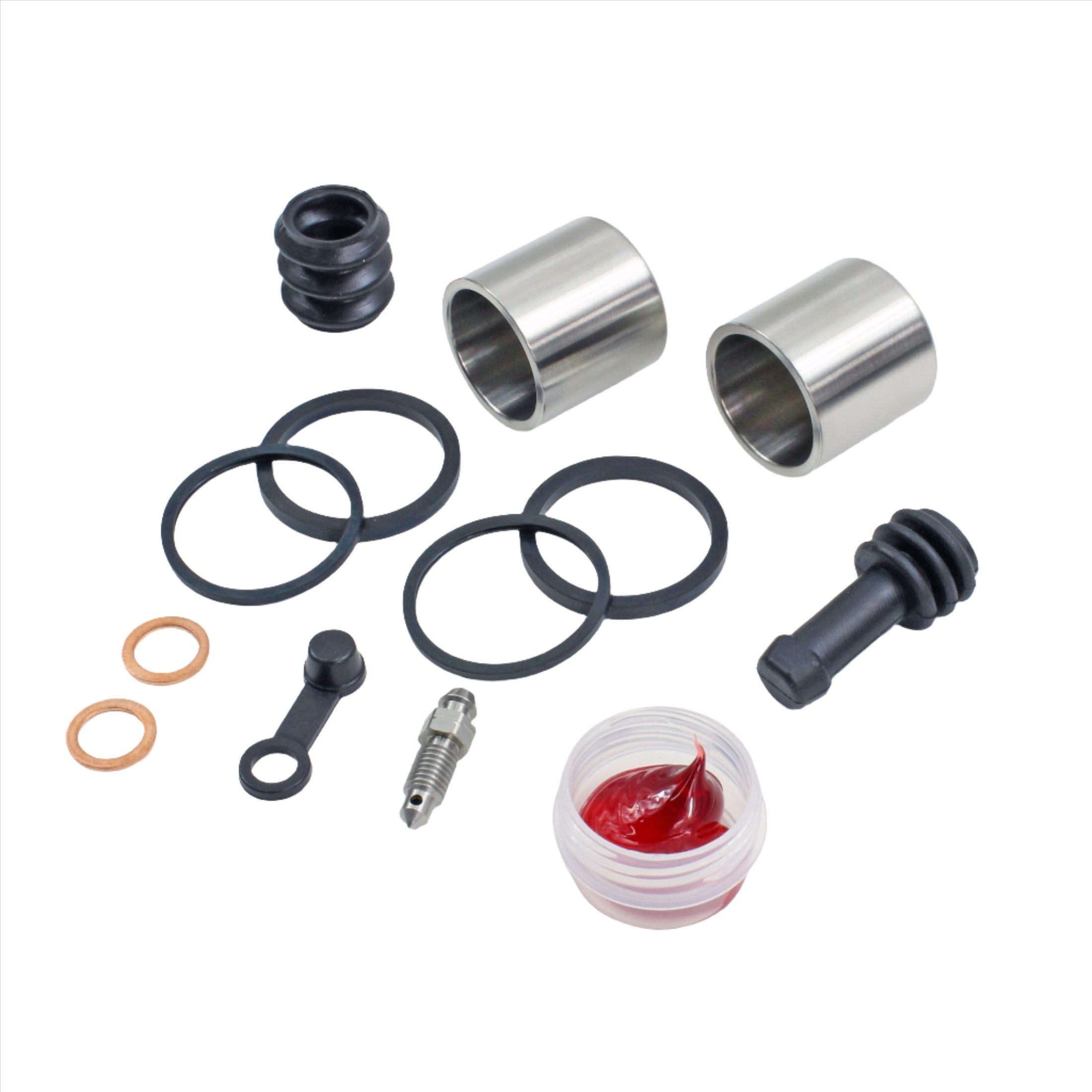 thumbnail image 2 of Front Brake Caliper Rebuild Kit For 1999-2002 Suzuki SV650 – OEM Spec 2 of 6