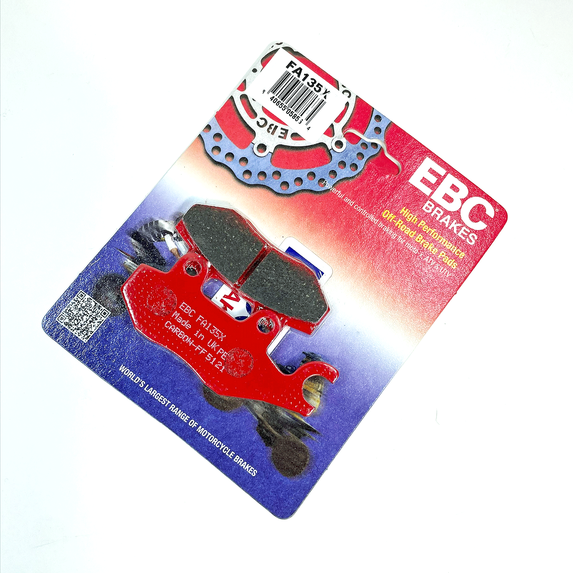Aazon.co: Factory Spec, Front & Rear Sei-etallic Brake Pads For - Foto 11