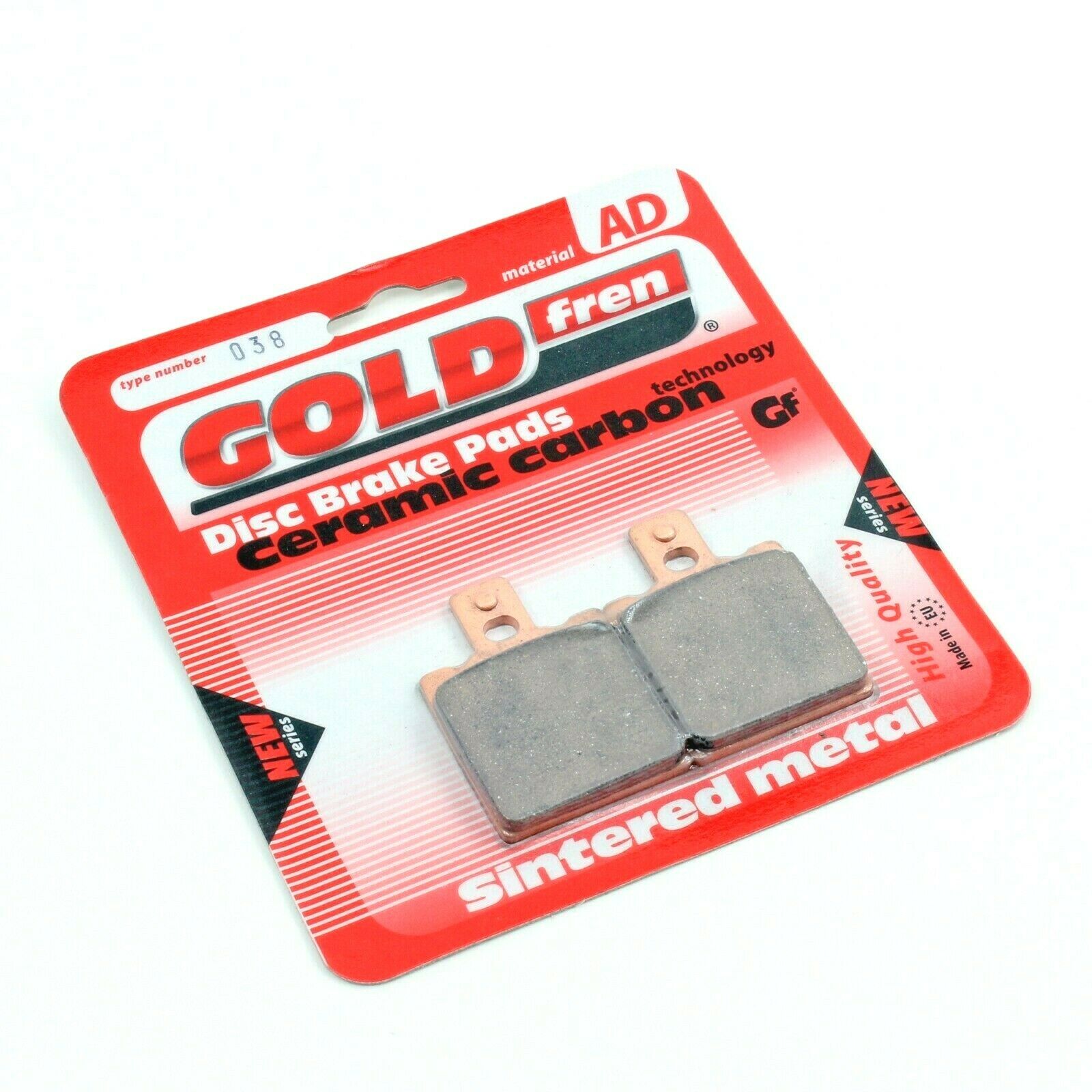 GoldFren Brake Pads AD Ceramic for 1997-2002 Ducati Monster 400-Rear