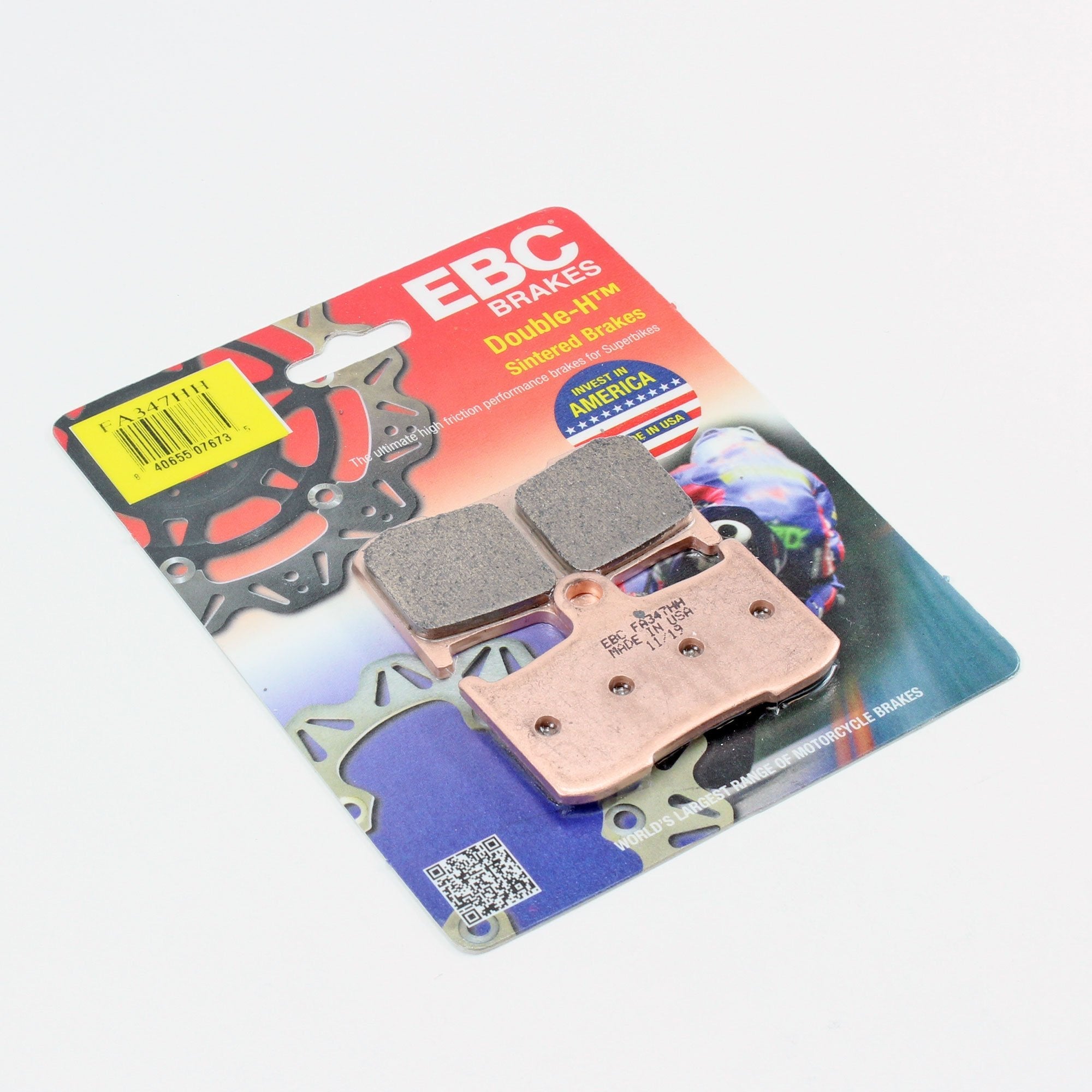 EBC Brake Pads Sintered for 2014-2020 Indian Chief:Vintage-Front