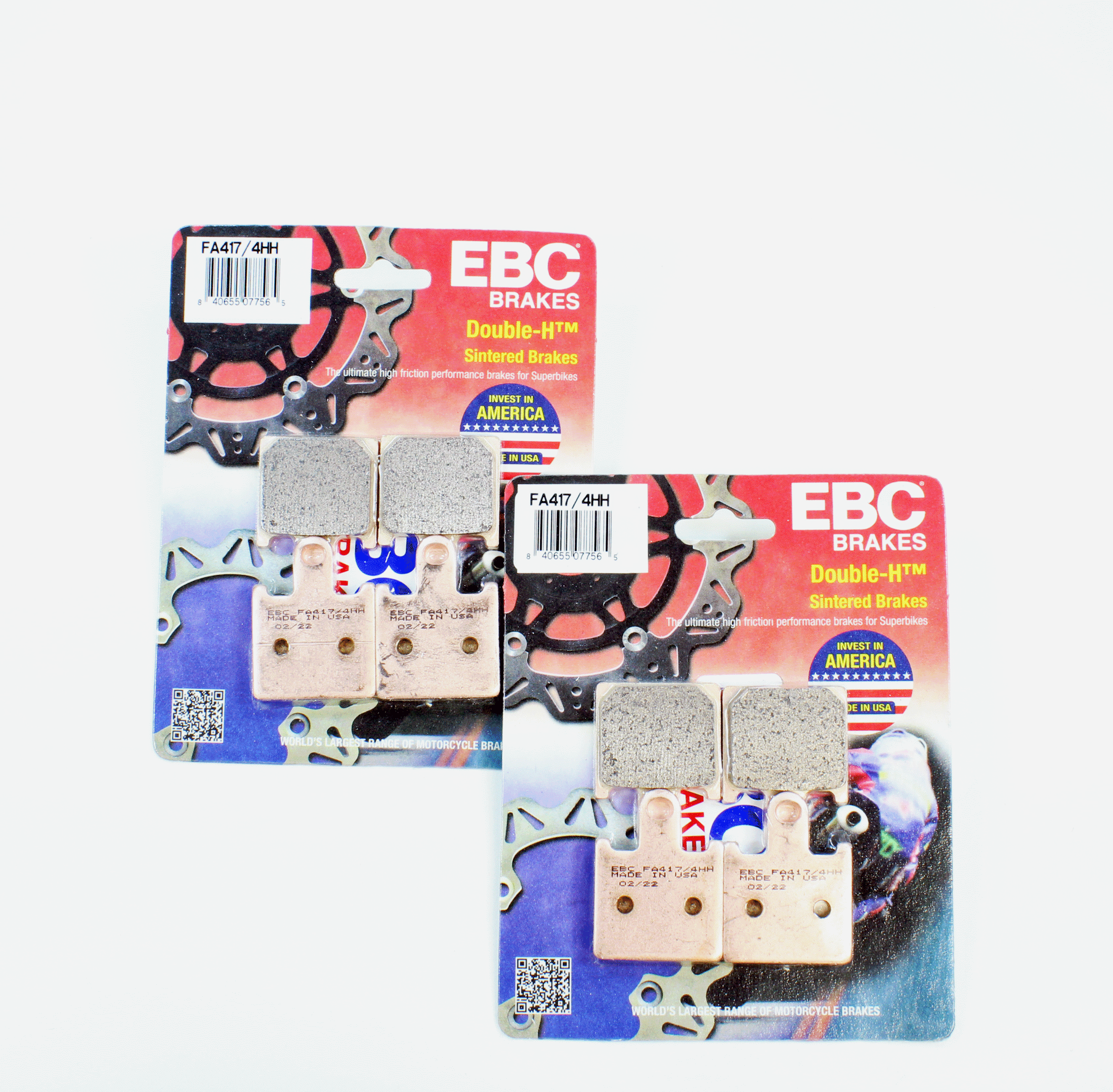 EBC Brake Pad Set Sintered for 2009-2012 Kawasaki Ninja ZX6R:ZX600R-Fr EBC Brake Pad Set Sintered for 2009-2012 Kawasaki Ninja ZX6R:ZX600R-Fr