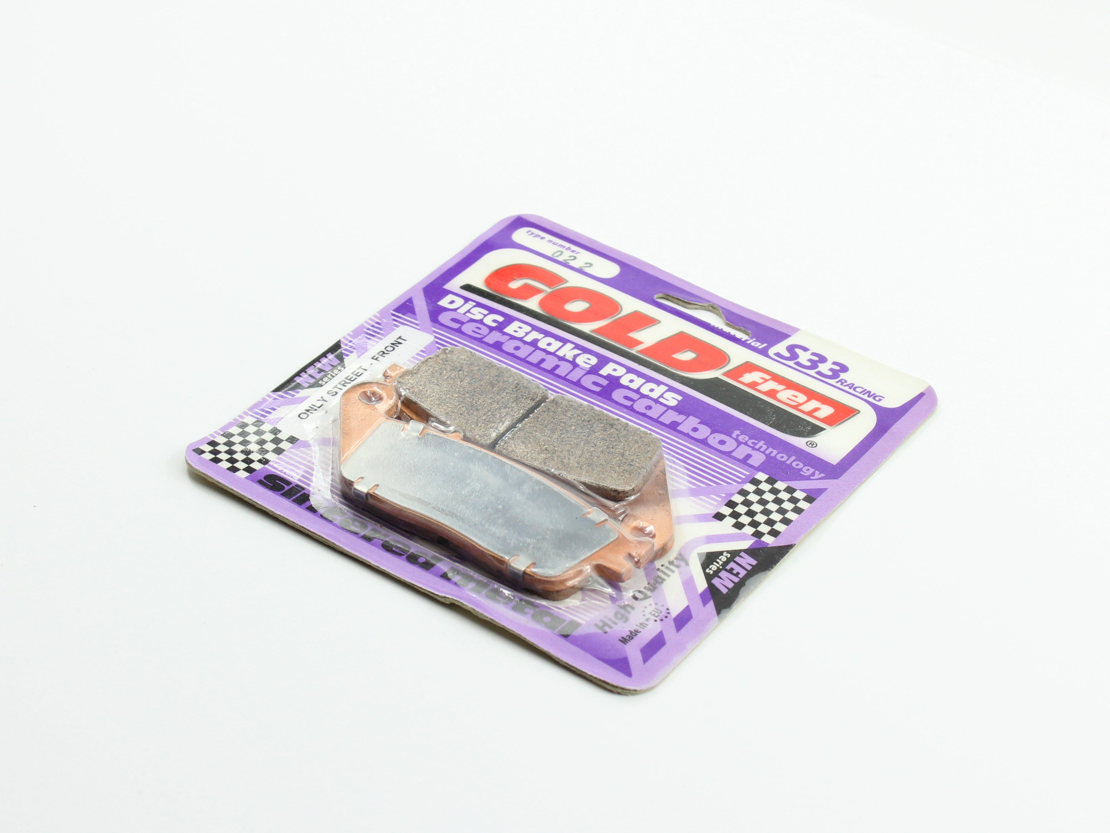 GoldFren Brake Pads S33 Ceramic Carbon for 19972000 Honda Valkyrie 15