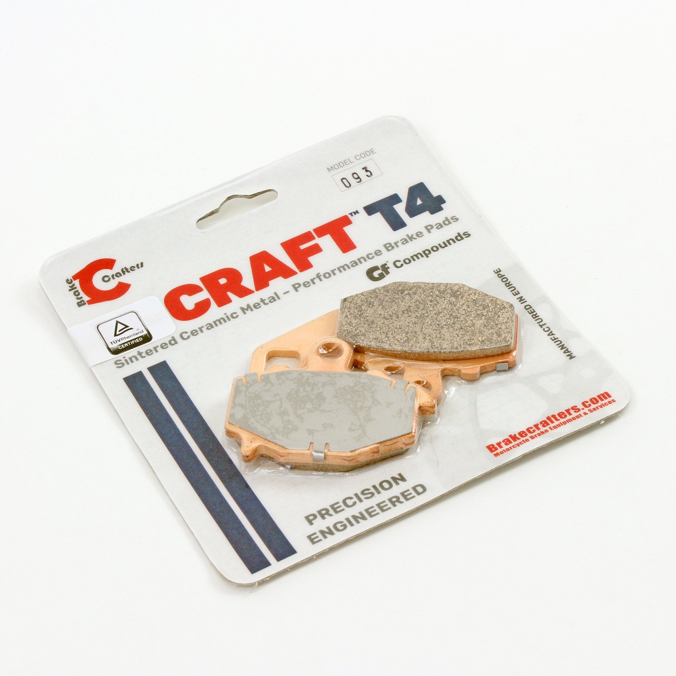 Caltric Semi-metallic Motorcycle Pads Rear Brake Pads For Kawasaki