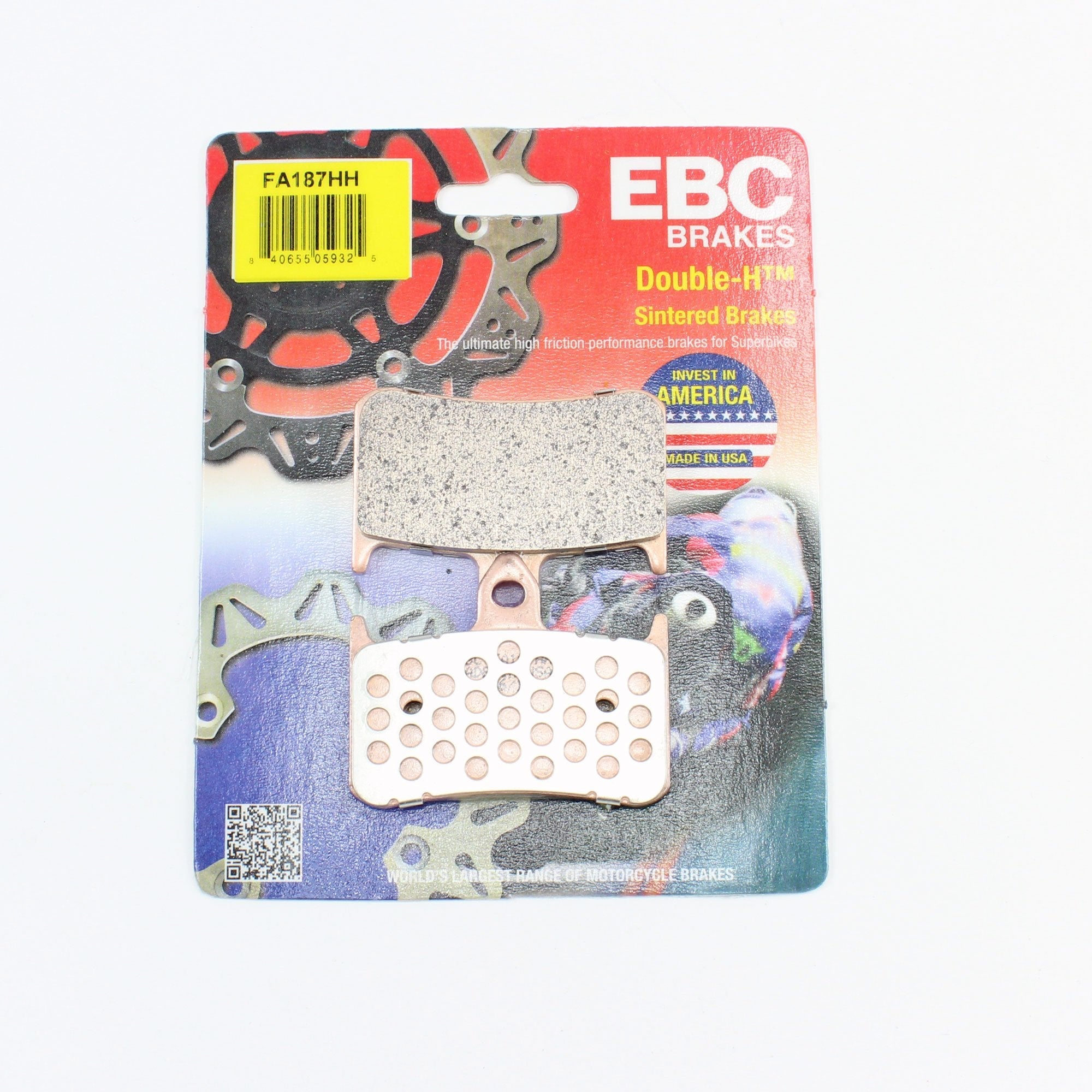 Hawk HB248E.650 Blue 9012 Rear Brake Pads | Corvette/Cadillac XLR (97-13/04-09) (HB248E.650)