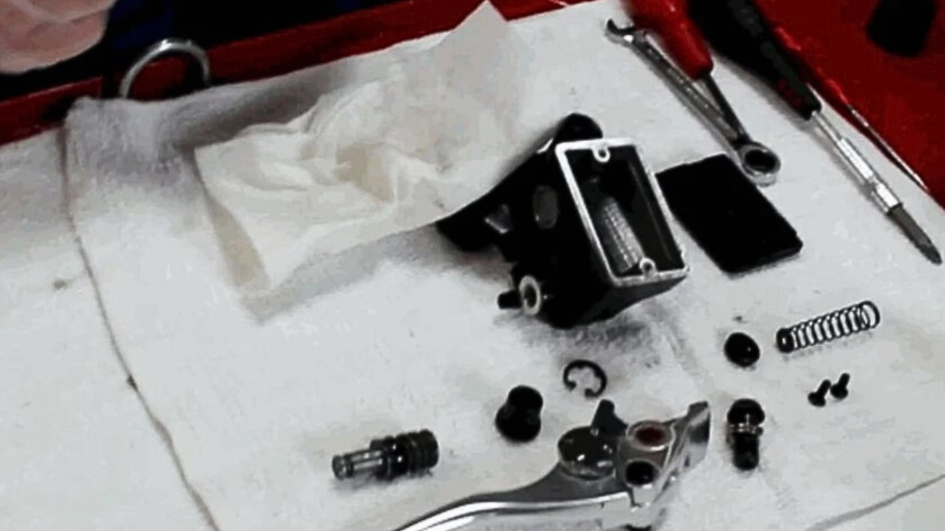 Motorcycle Front Master Cylinder Rebuild - Part 2 Reassembly