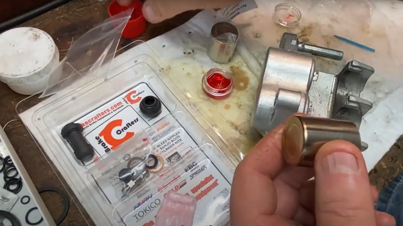 How To Install a BrakeCrafters Brake Caliper Seal & Piston Kit