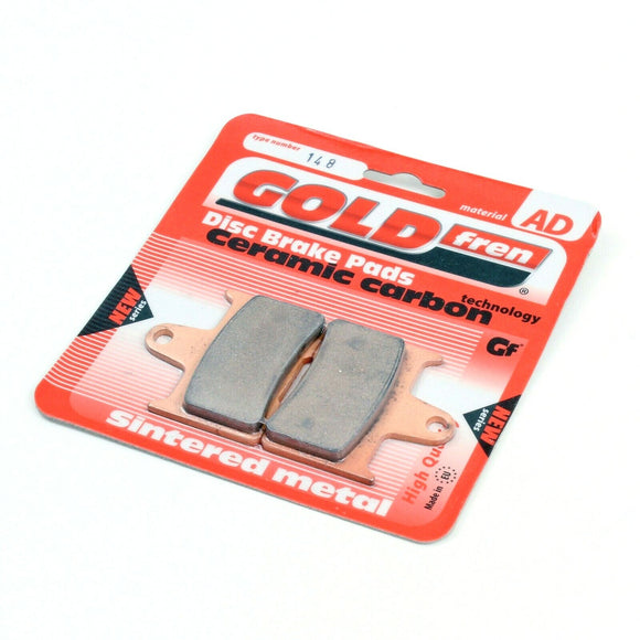 GoldFren AD-148 Sintered Brake Pads Rear (EBC Equivalent FA254HH)