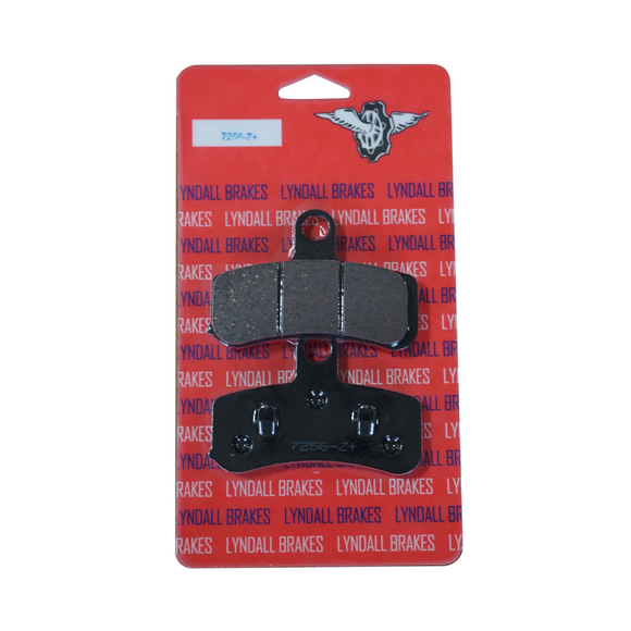 Lyndall Brakes Z Plus Brake Pads Front #7256-Z+ Harley Davidson (EBC 457)