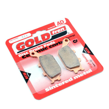 GoldFren AD-021 Sintered Brake Pads Rear (EBC Equivalents FA174HH FA496HH)