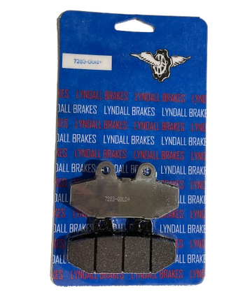 Lyndall Brakes Gold Plus Racing Brake Pads Rear 7283-G Harley Davidson