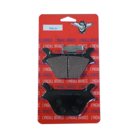 Lyndall Brakes Z Racing Brake Pads for 1988-1999 Harley-Davidson Sportster 1200:XLH1200-Rear