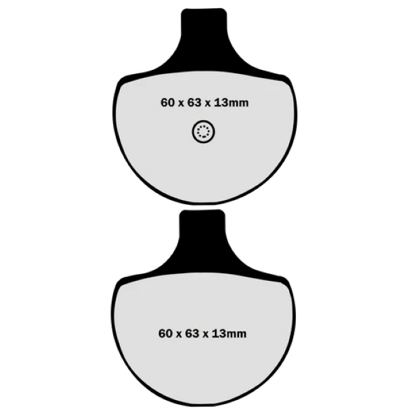 Lyndall Brakes X Racing Brake Pads for 1993 Harley-Davidson Heritage Softail:Nostalgia FLSTN-Front