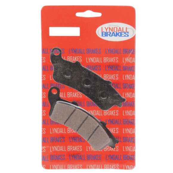 Lyndall Racing Brake Pads for 2001-2017 Honda Goldwing 1800:GL1800-Front- 1 Caliper