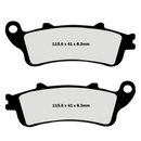 Lyndall Brakes Z Plus Brake Pads for 01-17 Honda Goldwing Victory (EBC 261)-6