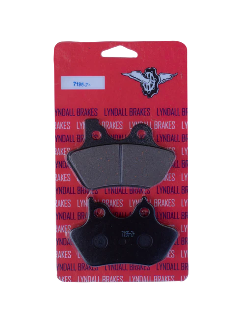 Lyndall Brakes Z Racing Brake Pads for 2007 Harley-Davidson Road King:Fire/Rescue w/ABS FLHR-Front Rear