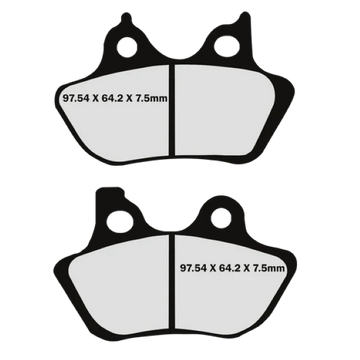 Lyndall Brakes X Racing Brake Pads for 2001-2006 Harley-Davidson Softail:Standard EFI FXSTI-Front Rear