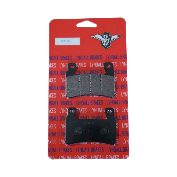 Lyndall Brakes Z Racing Brake Pads for 2015-2017 Harley-Davidson Fat Boy Lo:FLSTFB-Front