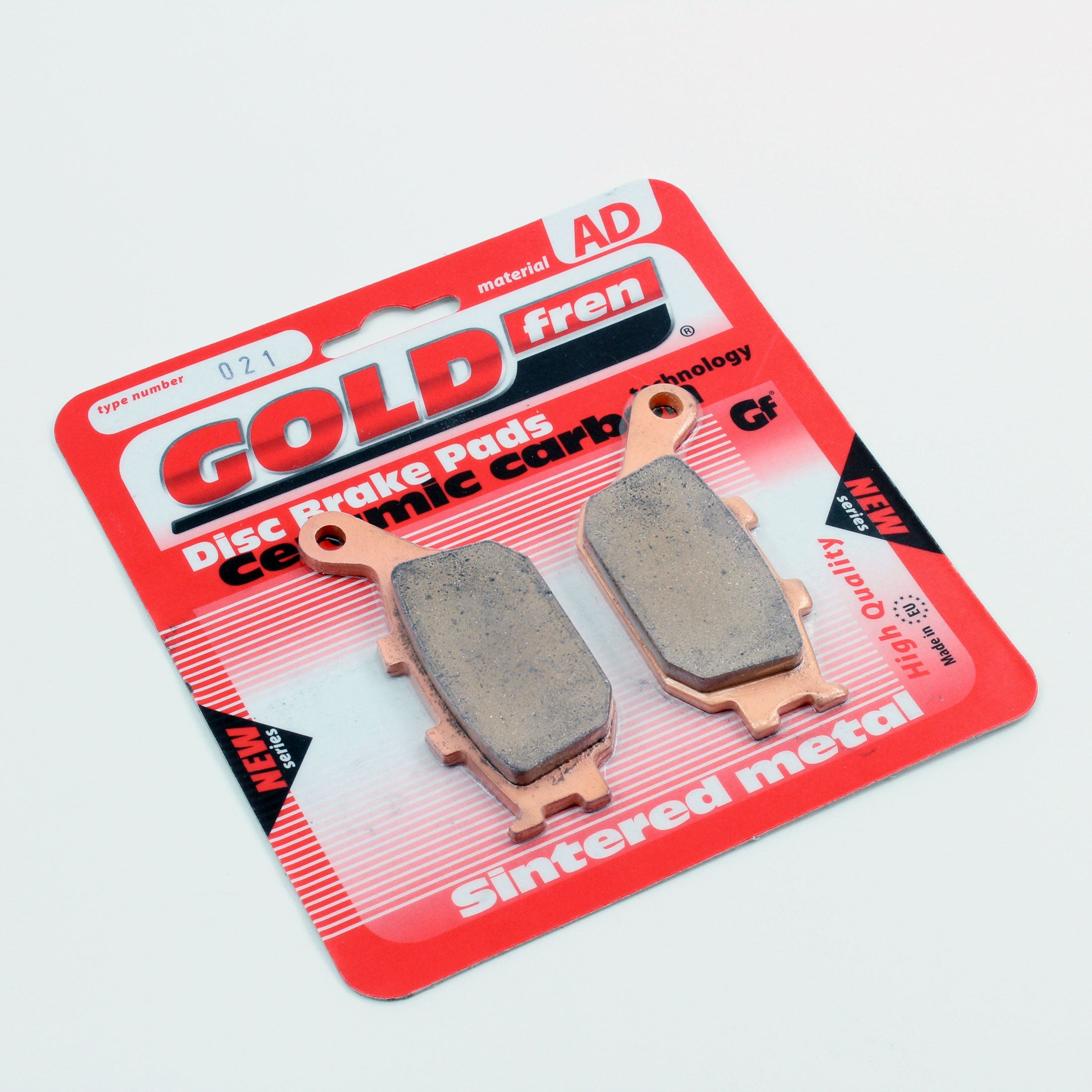 GoldFren Brake Pads AD Ceramic for 2018 Kawasaki Z900RS-Rear