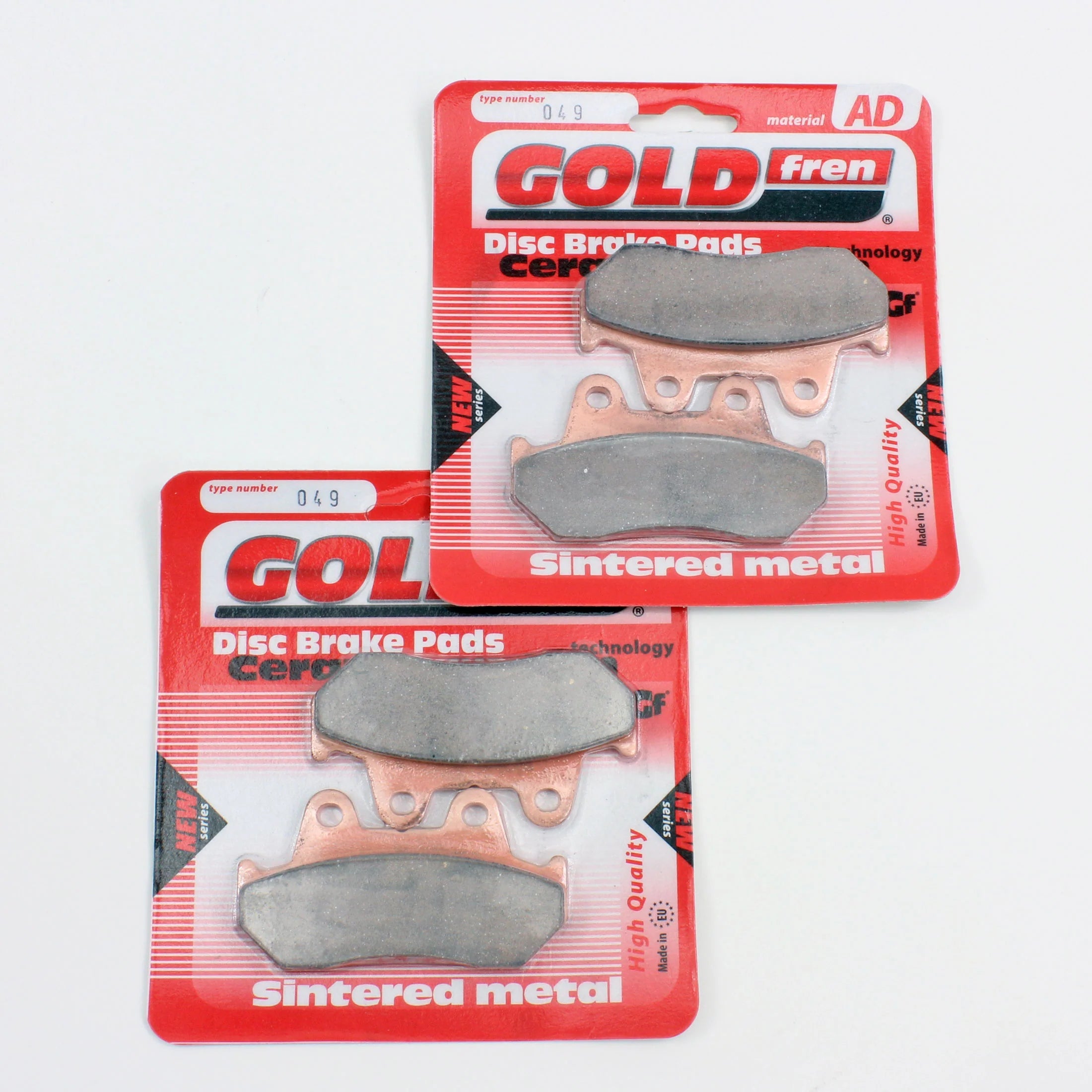 Gold Fren AD-032 Front Ceramic Brake Pads-2 Pairs - 0