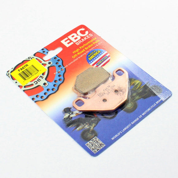 EBC R-Series Brake Pad Set - 2 Pair FA67R for select Kawasaki & KTM models