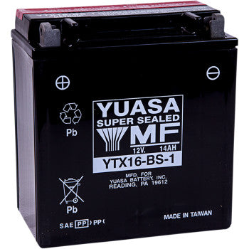 AGM Maintenance-Free Battery - YTX16-BS-1