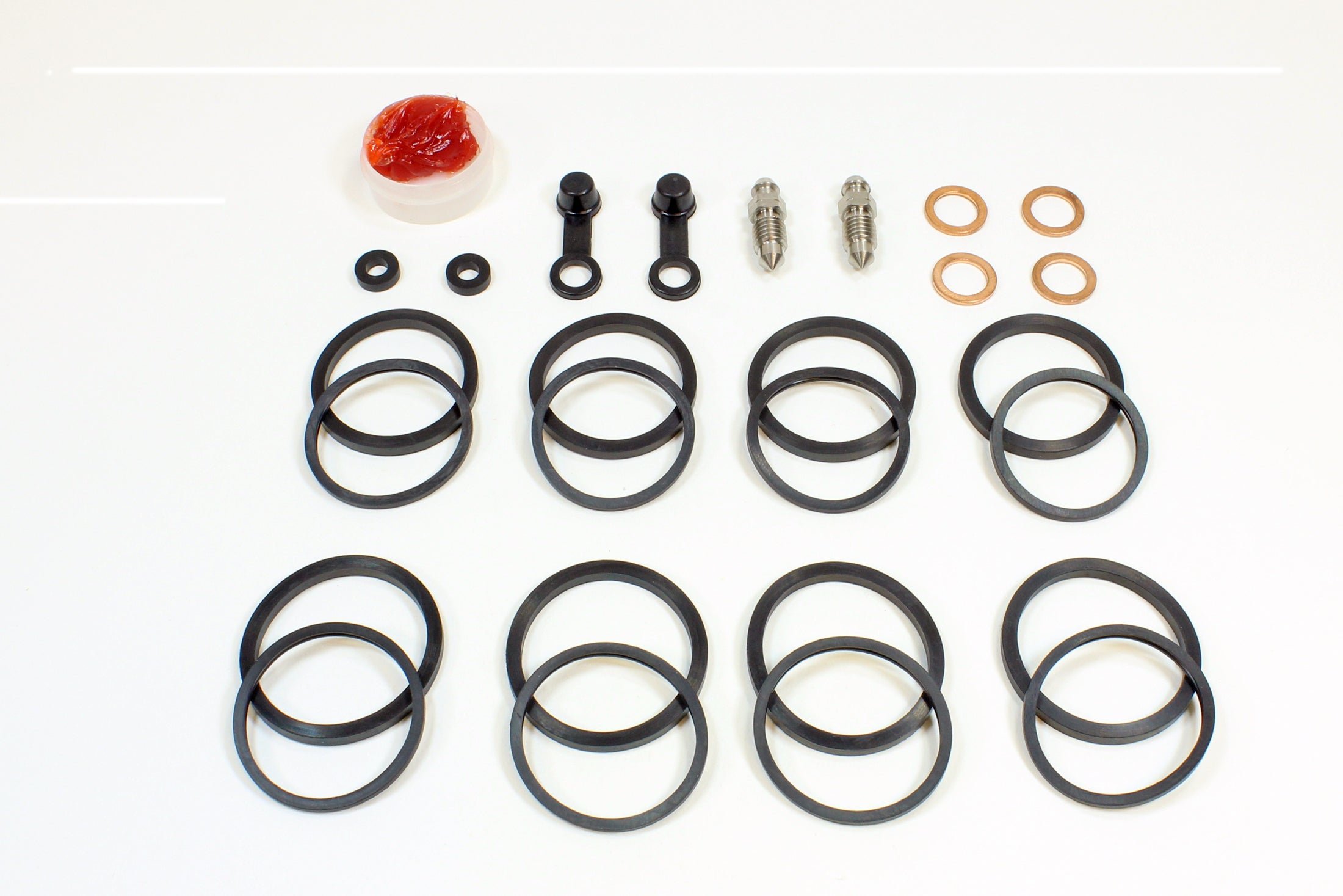 Brake Caliper Seal Kit for 2000-2001 Honda CBR929RR - Front - for 2 Calipers