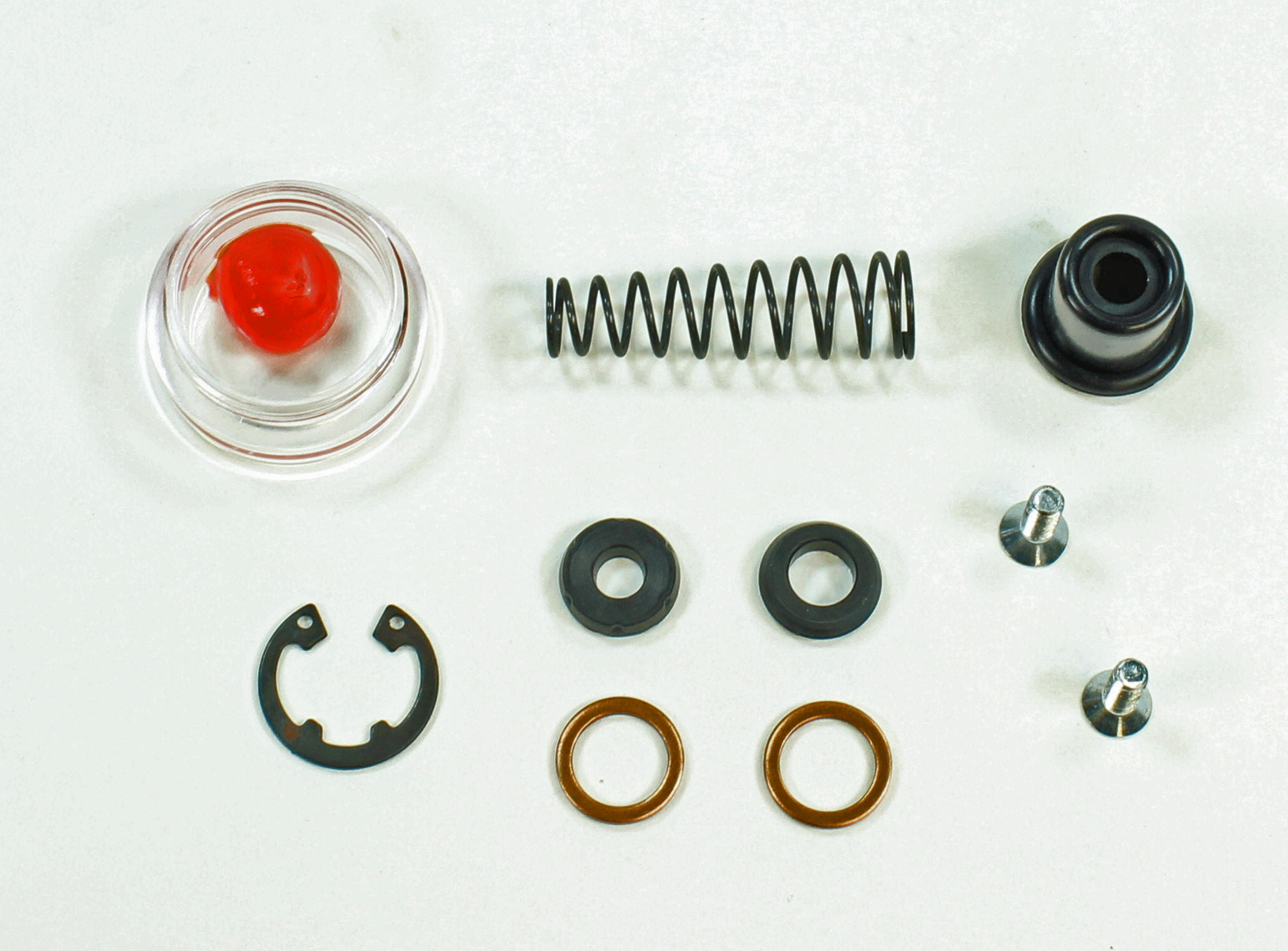 Master Cylinder Repair Kit (no piston) for 2011-2013 Honda CBR250R:ABS-Front