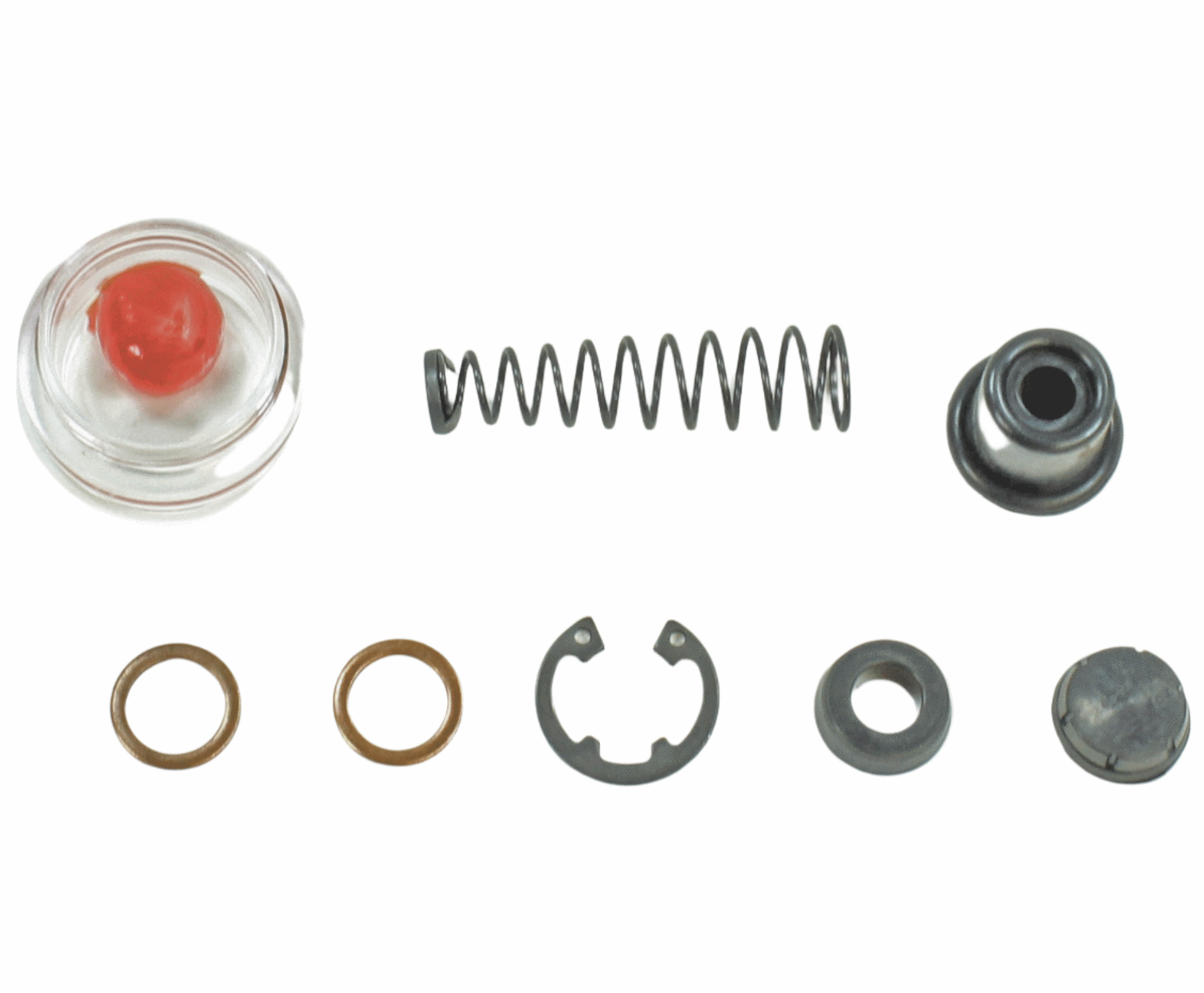 Master Cylinder Repair Kit (no piston) for 1986-2001 Honda Helix 250:CN250-Front