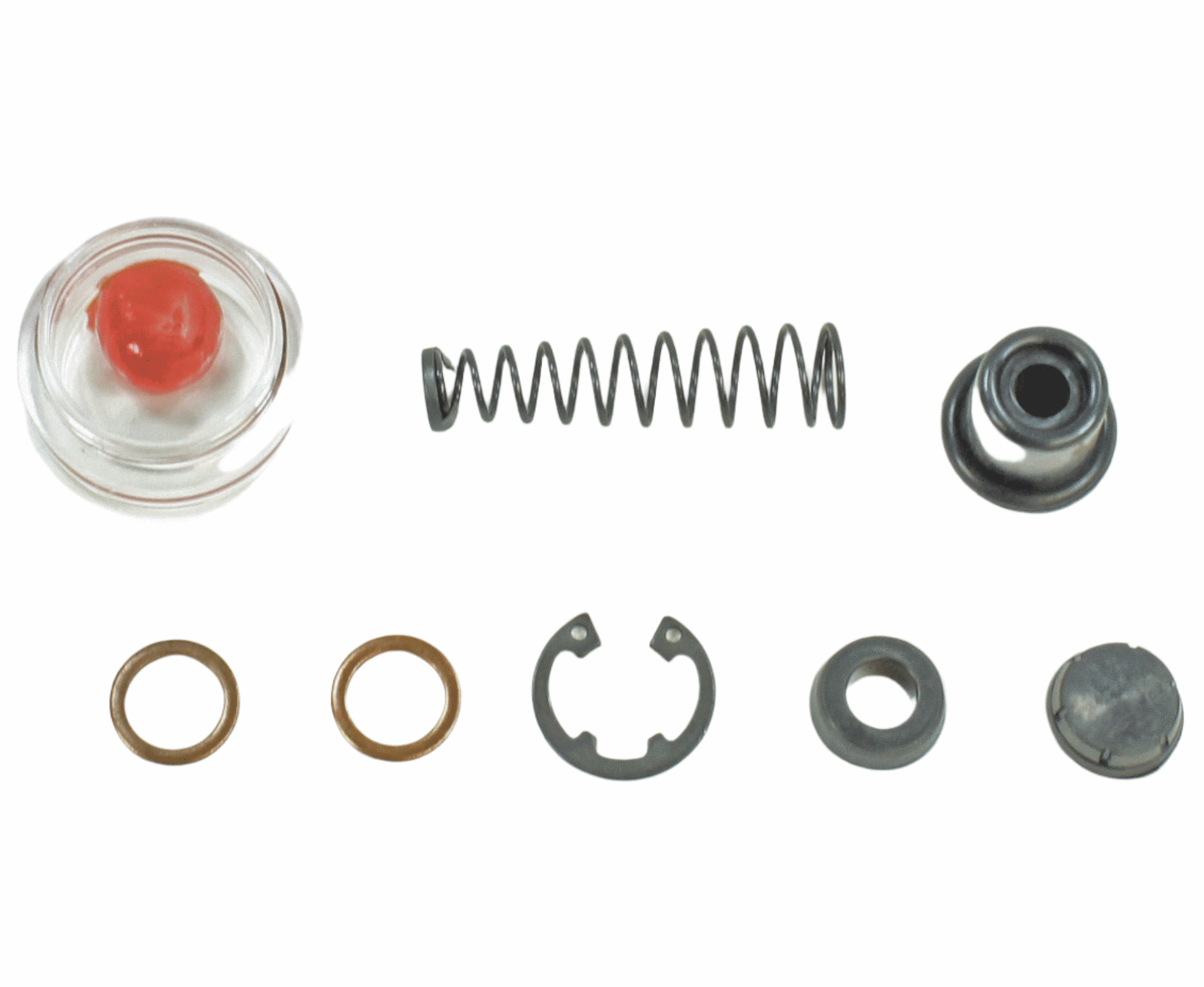 Master Cylinder Repair Kit (no piston) for 1996-2001 Honda Helix 250:CN250L-Front