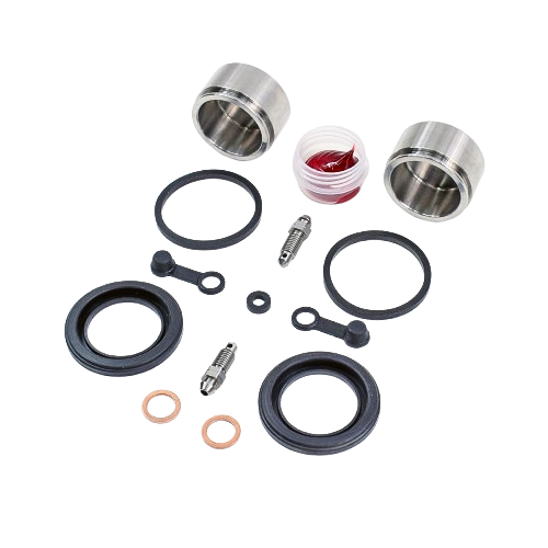 Brake Caliper Seal & Stainless Steel Piston Kit Suzuki GS Models Rear w/13mm JS