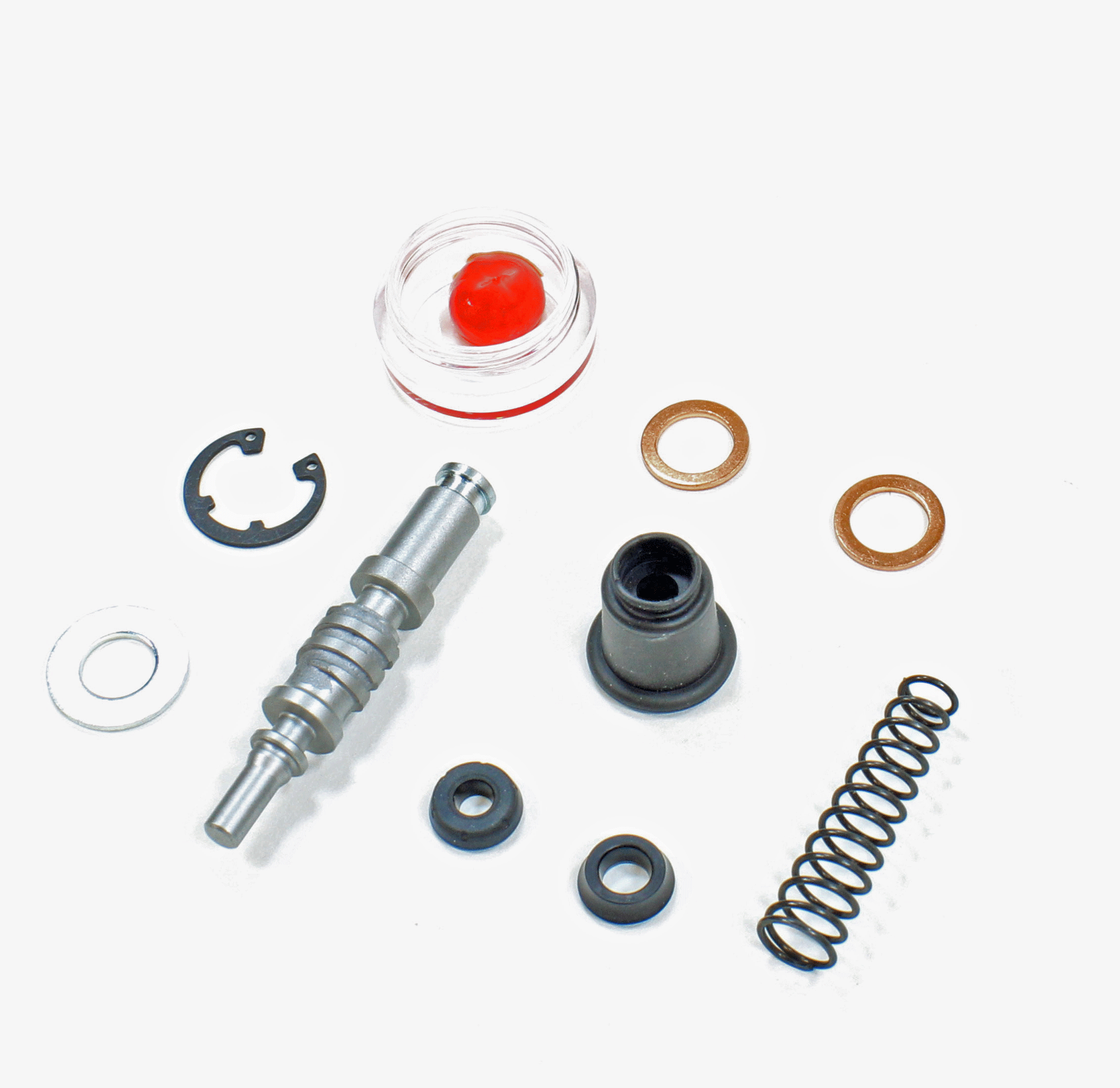 Brake Master Cylinder Repair Kit for 1986-1998 Honda CR125R - Front - 0