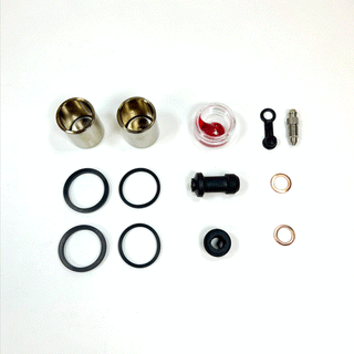 Brake Caliper Seal Kit with OEM Piston for 1991-1998 Triumph Trident 900 - Front - for 1 Caliper
