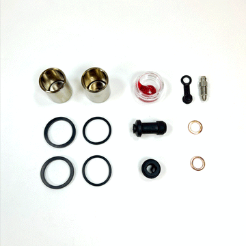 Brake Caliper Seal Kit with OEM Piston for 1994-2011 Triumph Speed Triple - Rear - for 1 Caliper - 0