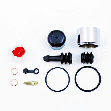 Brake Caliper Seal Kit with OEM Piston for 1998-2000 Kawasaki Vulcan 1500:VN1500E Classic - Rear - for 1 Caliper