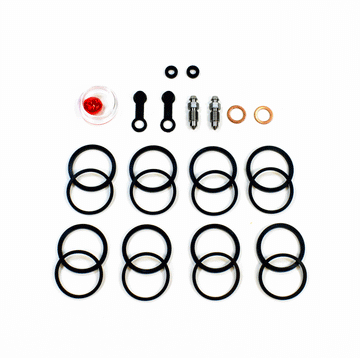 Brake Caliper Seal Kit for 2008-2009 Kawasaki Concours 14:ZG1400A ABS-Front for 2 Calipers