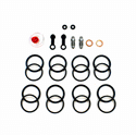 Brake Caliper Seal Kit for 2008-2009 Kawasaki Concours 14:ZG1400A ABS-Front for 2 Calipers