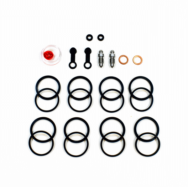 Brake Caliper Seal Kit for 2017-2018 Kawasaki Concours 14:ZG1400 ABS - Front - for 2 Calipers