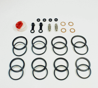 Brake Caliper Seal Kit for 2015 Triumph Thunderbird:Commander ABS-Front - for 2 Calipers