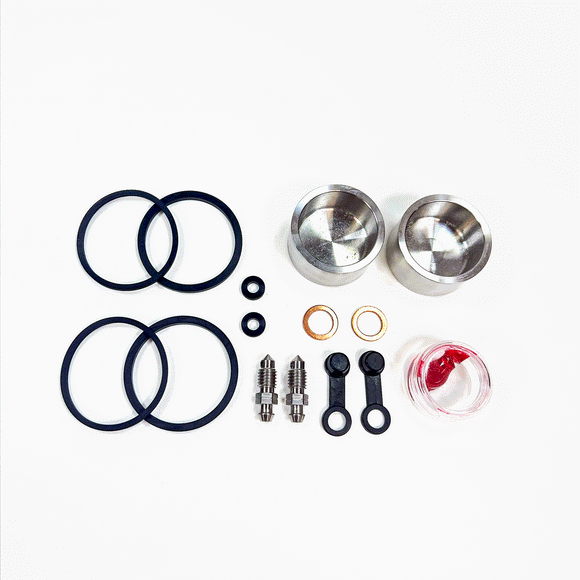 Brake Caliper Seal and SS Piston Kit for 2005 Suzuki GSXR600- Rear