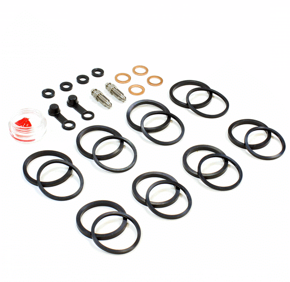 Brake Caliper Seal Kit for 2008-2009 Suzuki GSXR750 - Front - for 2 Calipers