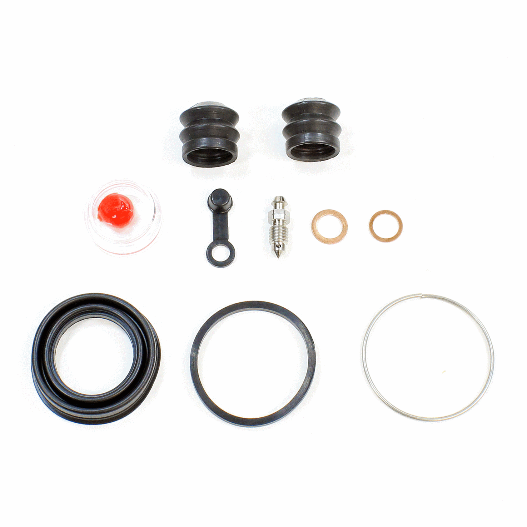 Brake Caliper Seal Kit for 1980-1981 Honda Goldwing GL1100- Front - 1 Caliper