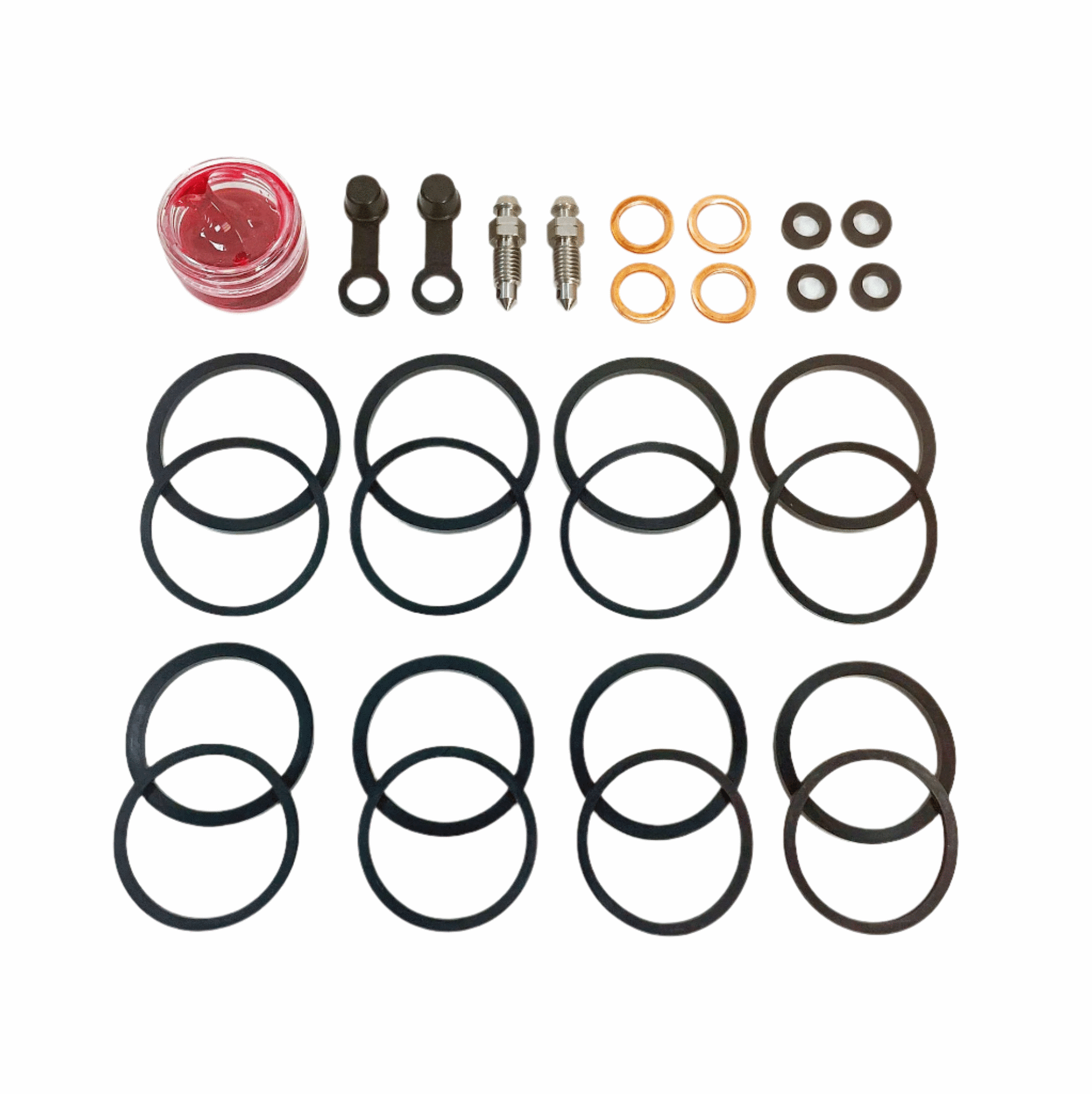 Brake Caliper Seal Kit for 2000-2003 Suzuki GSXR600 - Front - for 2 Calipers