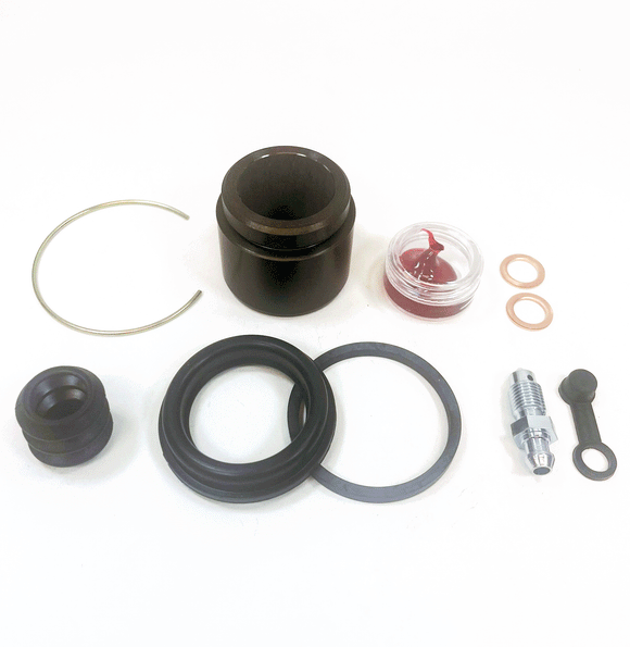 Brake Caliper Seal Kit with OEM Piston  for 1988-1999 Harley-Davidson Heritage Softail:Classic FLSTC-Front - for 1 Caliper