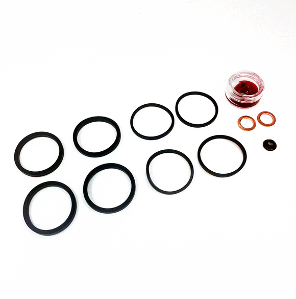 Brake Caliper Seal Kit for 2008-2013 Harley-Davidson Road Glide:FLTR-Rear - for 1 Caliper