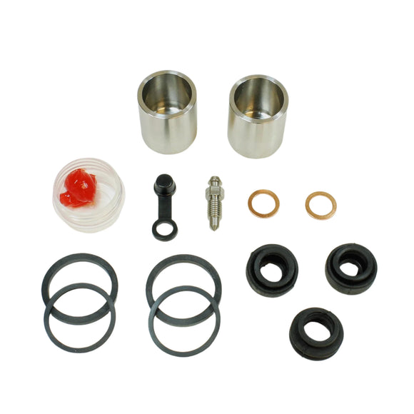Brake Caliper Seal & SS Piston Kit for 1982 Honda Nighthawk 650:CB650SC - Front - for 1 Caliper