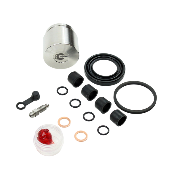 Brake Caliper Seal & Stainless Steel Piston Kit KZ & GS Single Caliper