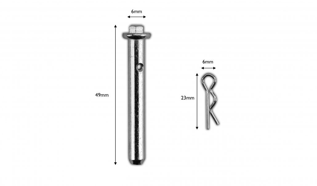 Caliper Brake Pad Pins for 2017 Kawasaki KX85:KX85CHF-Front