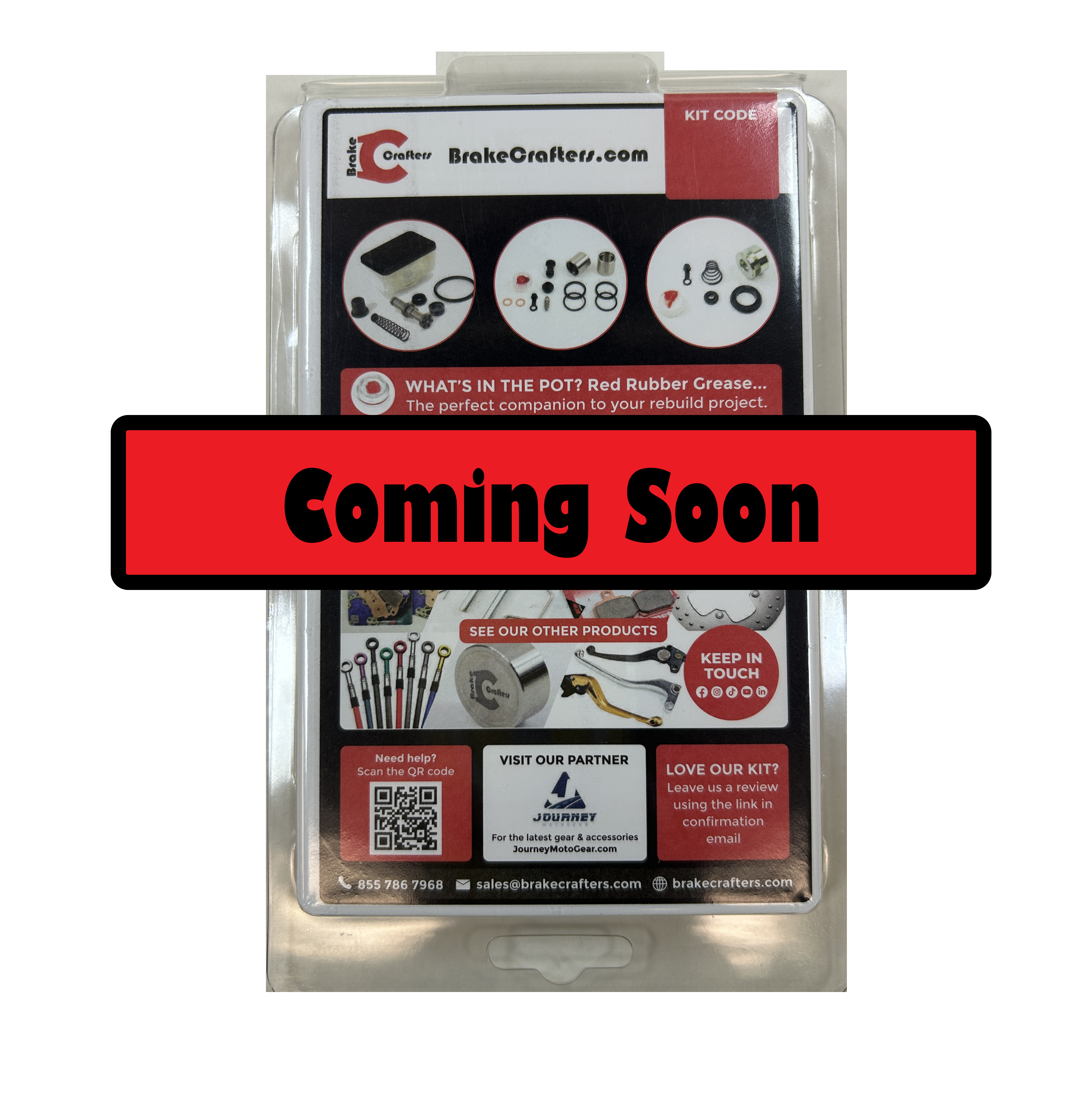 Master Cylinder Repair Kit for 2014 Harley-Davidson Road King:CVO Project Rushmore FLHRSE-Front