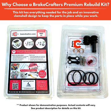 Brake Caliper Seal Kit for 2008-2013 Harley-Davidson Road Glide:FLTR-Front - 0