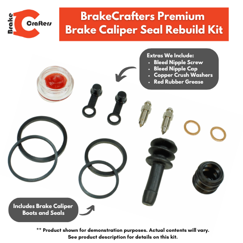 Brake Caliper Seal Kit for 1993-1994 Yamaha GTS1000A - Front